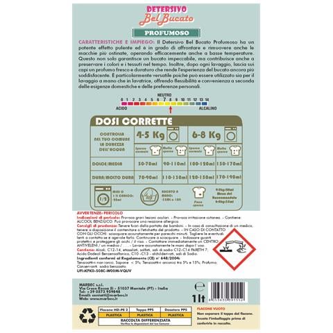 Detersivo Belbucato Profumoso 1lt - Foto 2