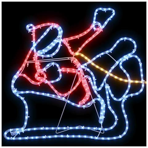 Decorazione di Natale LED Multicolore 69 x 79 cm PVC - Foto 9