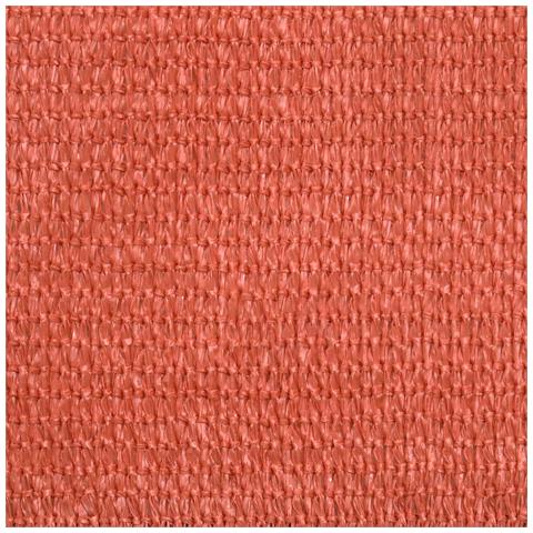 Vela Parasole 160 g/m² Triangolare Terracotta 5x6x6 m in HDPE - Foto 9