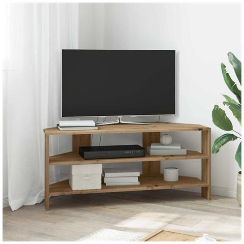 MobileTVAngolare Rovere artigianale 102x40,5x45cm - Foto 2