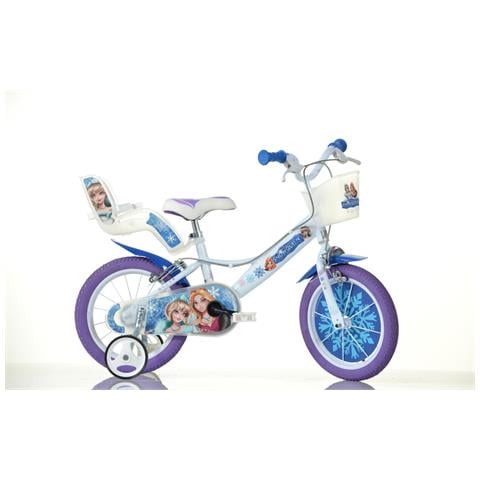 Sch Snow Queen 16'' - Bicicletta Per Bambine (5-7 Anni), Ruote 16'', Telaio Acciaio, Con Accessori - Colore Bianco - Foto 1
