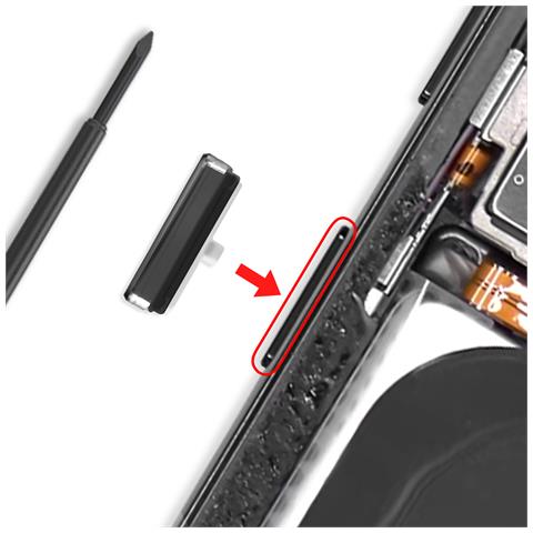 Pulsante Di Accensione Originale Per Galaxy S23 / S23 Plus, On /off, Grigio - Foto 4