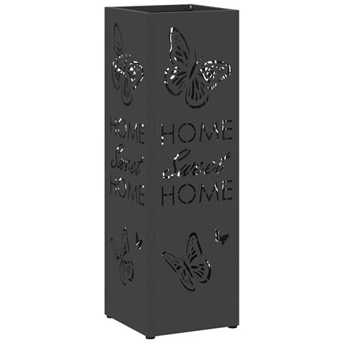 Supporto per Ombrellone Nero 15.5 x 15.5 x 49 cm Metallo - Foto 1