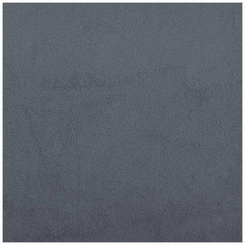 Giroletto Molle senza Materasso Grigio Scuro 100x210 cm Velluto - Foto 8