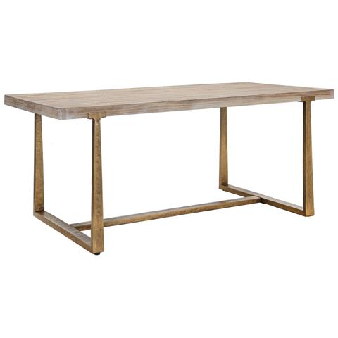 Tavolo Vkh575-marrone-mdf-180x90x78 Cm - Foto 1