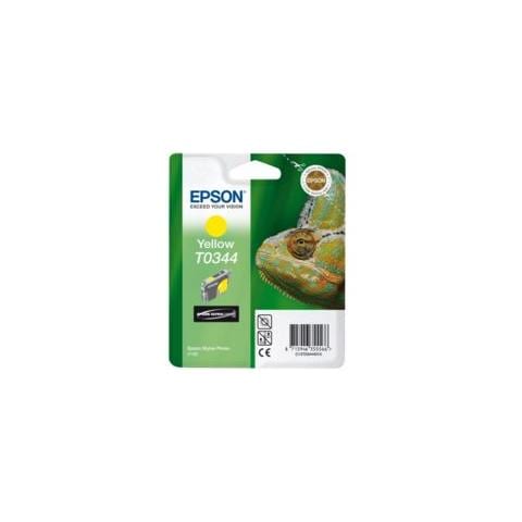 C13T03444020 Cartuccia Ink Originale Gialla per Epson Stylus Foto 2100/2100Pro / 2100W / 2200 Capacità 440 Pagine - Foto 1