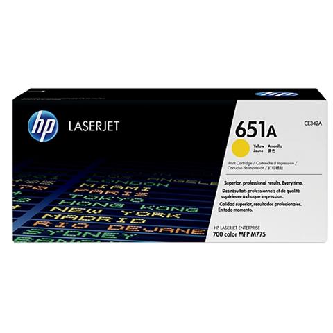 CE342A Toner Originale Giallo per Laserjet M775DN Capacità 16000 Pagine - Foto 1