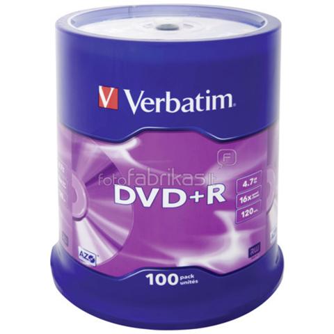 DVD+R 16x Adv AZO 4,7GB Spindle 100 pz - Foto 1