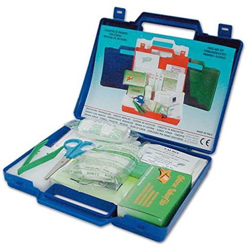 Cassetta Pronto Soccorso Piccola per Auto, Campeggio, Ufficio, Casa 23x19x4H - Foto 2