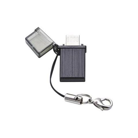 Mini Mobile Line, 32GB, 32 GB, USB 2.0 / Micro-USB, 20 MB / s, Cuffia, Nero, Alluminio - Foto 1