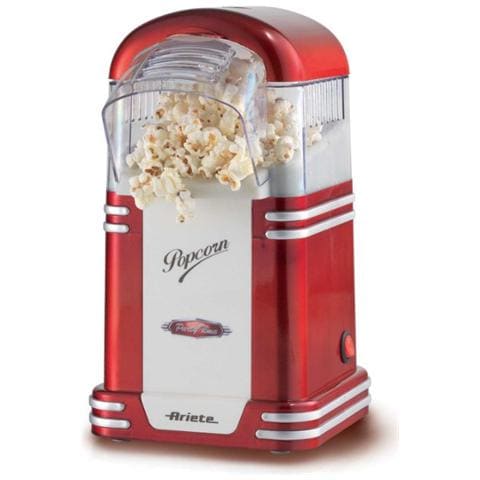 Pop Corn Popper Party Time Macchina per il Popcorn Potenza 1100 Watt Colore Rosso - Foto 1