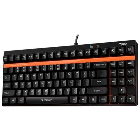 Tastiera Gaming USB V500 Colore Nero (Layout Italiano)  - Foto 2