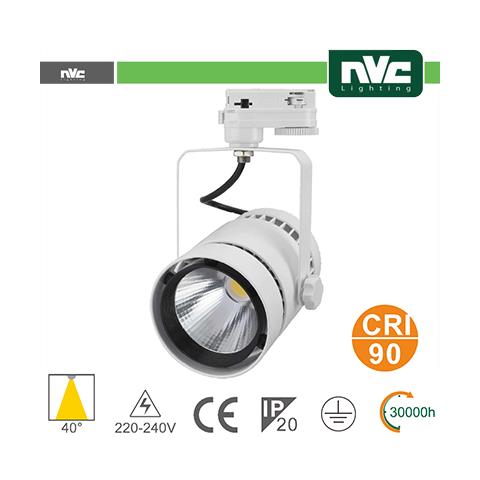 Proiettore A Binario Monofase 50w 3000k 3000lm 40 Cri90 - Foto 1