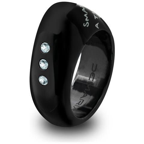 Gioielleria Dm6tma002-n12. Anello, Colore Nero. Donna. - In ordine - Foto 3