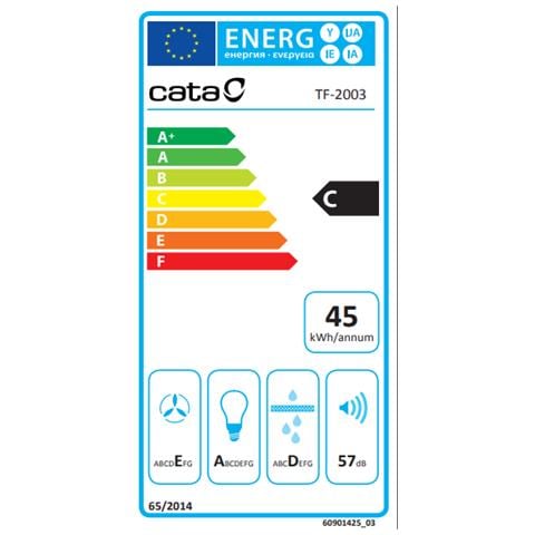 Cappa a Scomparsa TF 2003 DURALUM Aspirante Colore Acciaio Inox - Foto 2