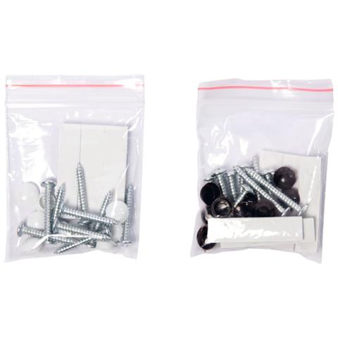 Porta Per Gatti Bloccabile A 2 Vie Porta 19,2x5x20 Cm Bianca - Foto 3