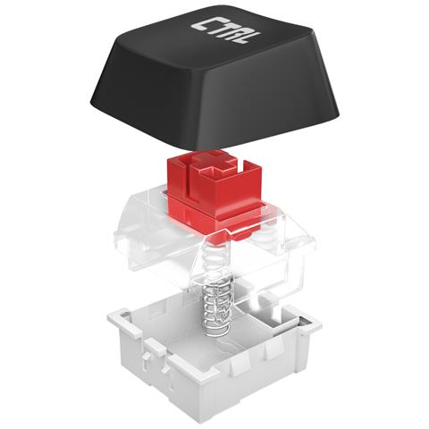 MKXTKLRES tastiera USB QWERTY Spagnolo Nero - Foto 2