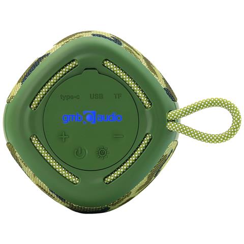 SPK-BT-LED-03-CM altoparlante portatile e per feste Mimetico 5 W - Foto 2