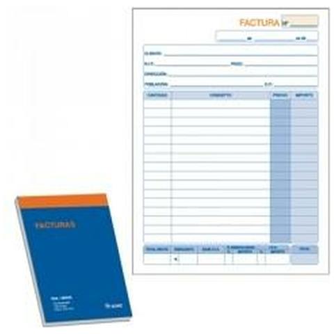 Libro Delle Fatture Dohe 50006 1/4 100 Fogli (10 Unità) - Foto 1
