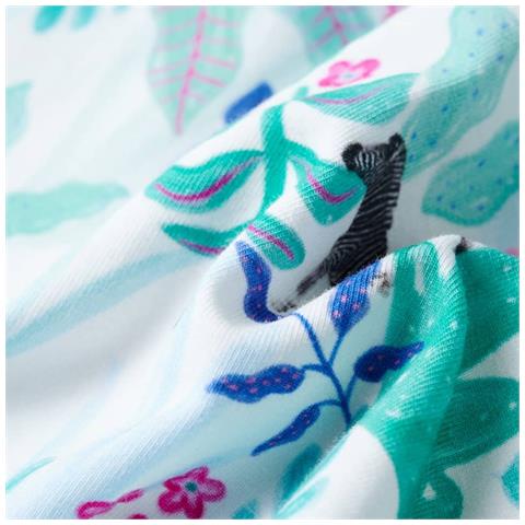 Abito Da Bambina Ecru E Menta Scuro 128 - Foto 8