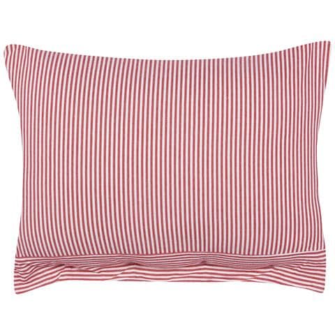 Cuscino Decorativo Aalita Cotone 40 X 60 Cm A Strisce Rosso - Foto 6