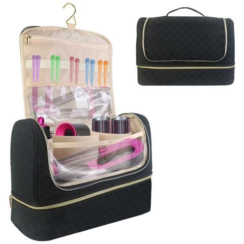 Borsa Da Viaggio Portatile Premium Per Piastra Per Capelli A Doppio Strato - Foto 1