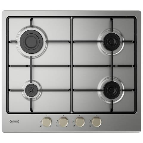 Ylg60f Piano Cottura A Gas Inox 60cm 4 Fuochi Griglie Smaltate - Foto 1