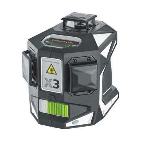 Kreuzlinienlaser X3-laser 3d Grn 30m (oe) Mit 2xakku+lg, L-boxx (036.800l) - Foto 1
