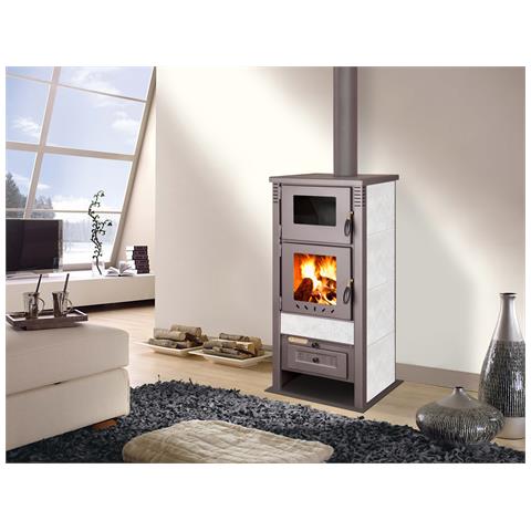 Stufa A Legna Modello Biolegna Ares 12.0 Con Forno - Foto 1