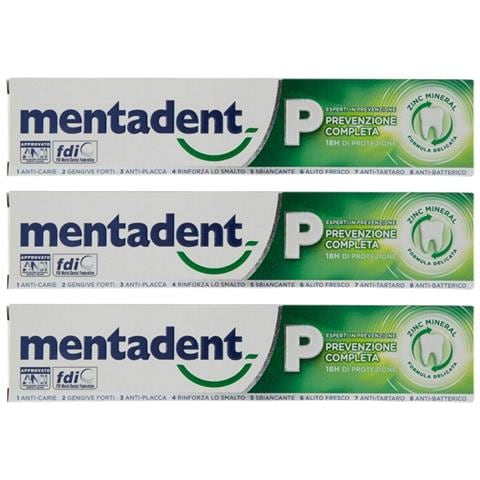 Dentifricio P Prevenzione Completa Pezzi 3 Verde 75 Millilitri - Foto 1