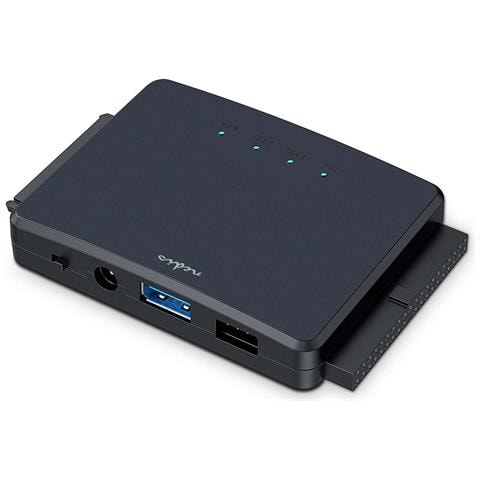 Adattatore Per Hard Disk Usb 3.2 Gen1 Per Dischi Ide E Sata Da 2,5 E 3,5 Pollici, Nero - Foto 8