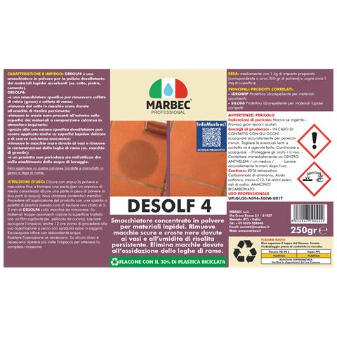 Desolf 4 250grx6pz - Smacchiatore Per Materiali Lapidei Desolf4 - Foto 5