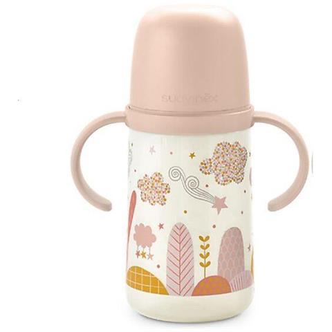 Suavinex Dreams Biberon C /Manici Antigoccia 270Ml 4M+ Rosa - Foto 1