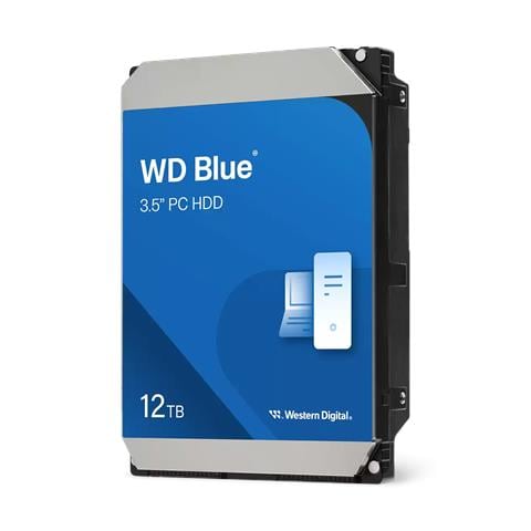 Blue WD120EAGZ disco rigido interno 12 TB 7200 Giri /min 512 MB 3.5" Serial ATA III - Foto 1