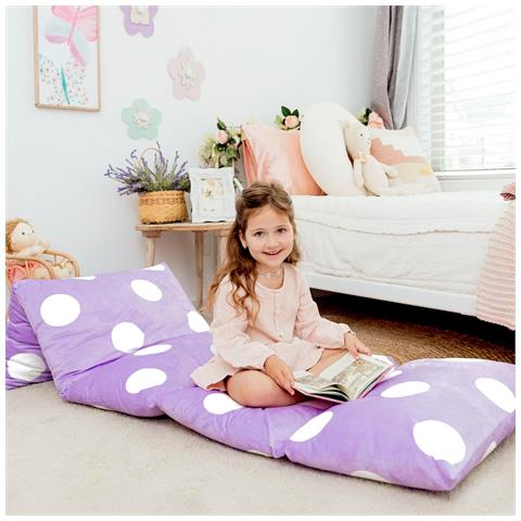Copertura Per Cuscino Da Pavimento Viola 85 X 220 Cm - Foto 2