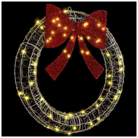 Ghirlanda con 60 LED Bianco caldo 75 cm Acrilico - Foto 2