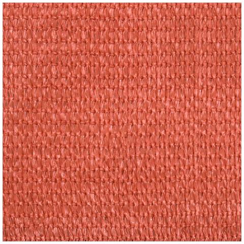 Vela Parasole 160 g/m² Triangolare Terracotta 4x5x5 m in HDPE - Foto 9