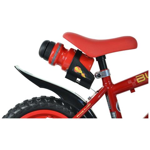 Sch Cars 12'' - Bicicletta Per Bambini (3-5 Anni), Ruote 12'', Telaio Acciao, Con Accessori - Colore Rosso - Foto 5