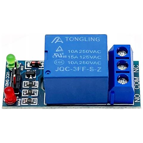 Modulo Relè 1 Canale 12v Per Arduino - Spdt, Isolamento Ottico | Dimensioni 34x25x19 Mm, 10a, -40°c A 85°c | Automazione E Robotica - Foto 2