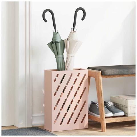 Supporto per Ombrellone Rosa 28 x 12 x 41 cm Acciaio - Foto 2