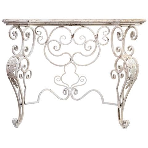 Console In Legno E Metallo Finitura Invecchiata 114x43x80h Cm - Foto 2