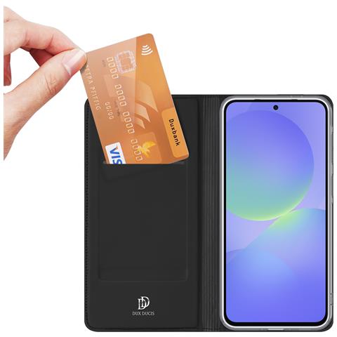 Cover per Galaxy A37 5G - Pelle /PU, Nero - Foto 2
