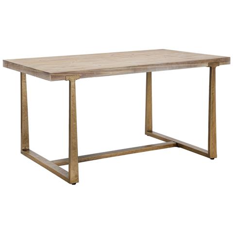 Tavolo Vkh576-marrone-mdf-150x90x78 Cm - Foto 1