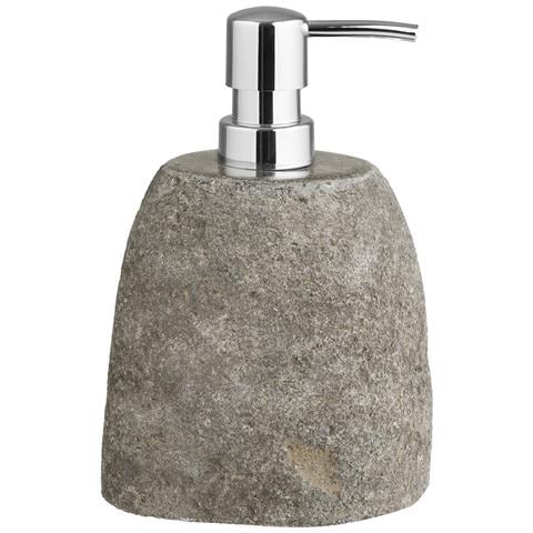 Dispenser Per Sapone Gara-grigio-pietra-8x11x18 Cm - Foto 1