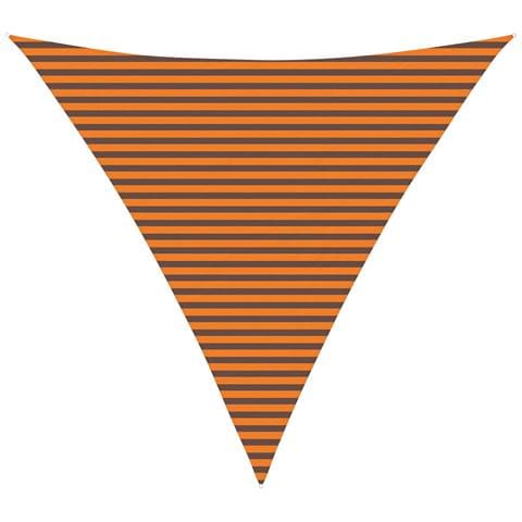 Vela da ombra solare Arancione e Marrone 5 x 5 x 5 m - Foto 1