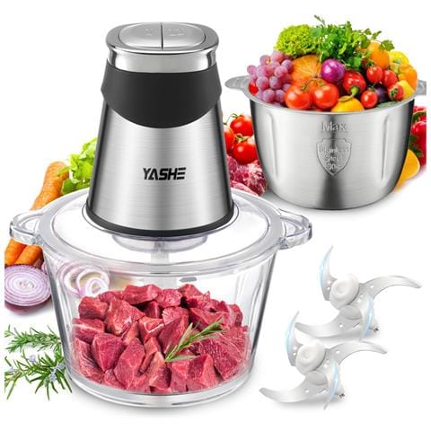 Tritatutto elettrico BM-MG105. 500 W. ciotola inox 1.8 L - Foto 2