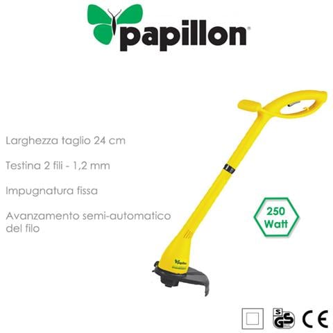 Tagliabordi elettrico per giardino 250 Watt - Foto 4