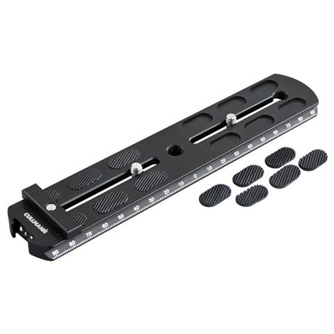 Piastra a Sgancio Rapido 3.8 x 20 x 1 cm Nero 40398-EU - Foto 3