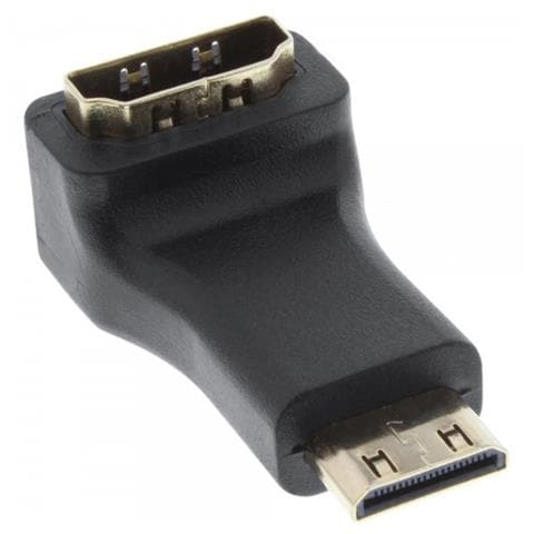 Adattatore HDMI / Mini-HDMI F / M ad Angolo - Foto 1