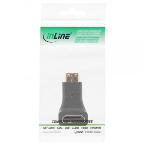 Adattatore HDMI / Mini-HDMI F / M ad Angolo - Foto 3